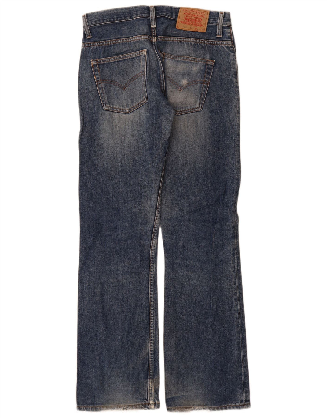 Blugi Levi's 507 Bootcut W31 L34 Bumbac albastru