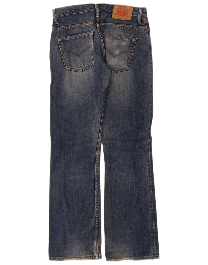 Blugi Levi's 507 Bootcut W31 L34 Bumbac albastru