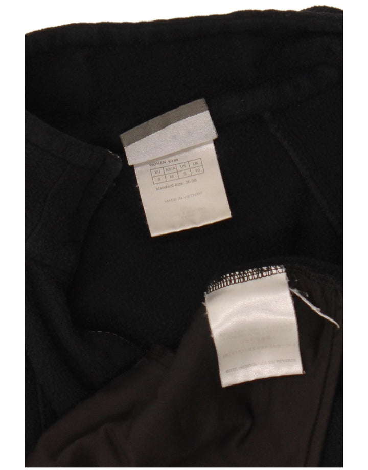 Jack Wolfskin Jachetă polară pentru femei UK 10 Poliester negru mic