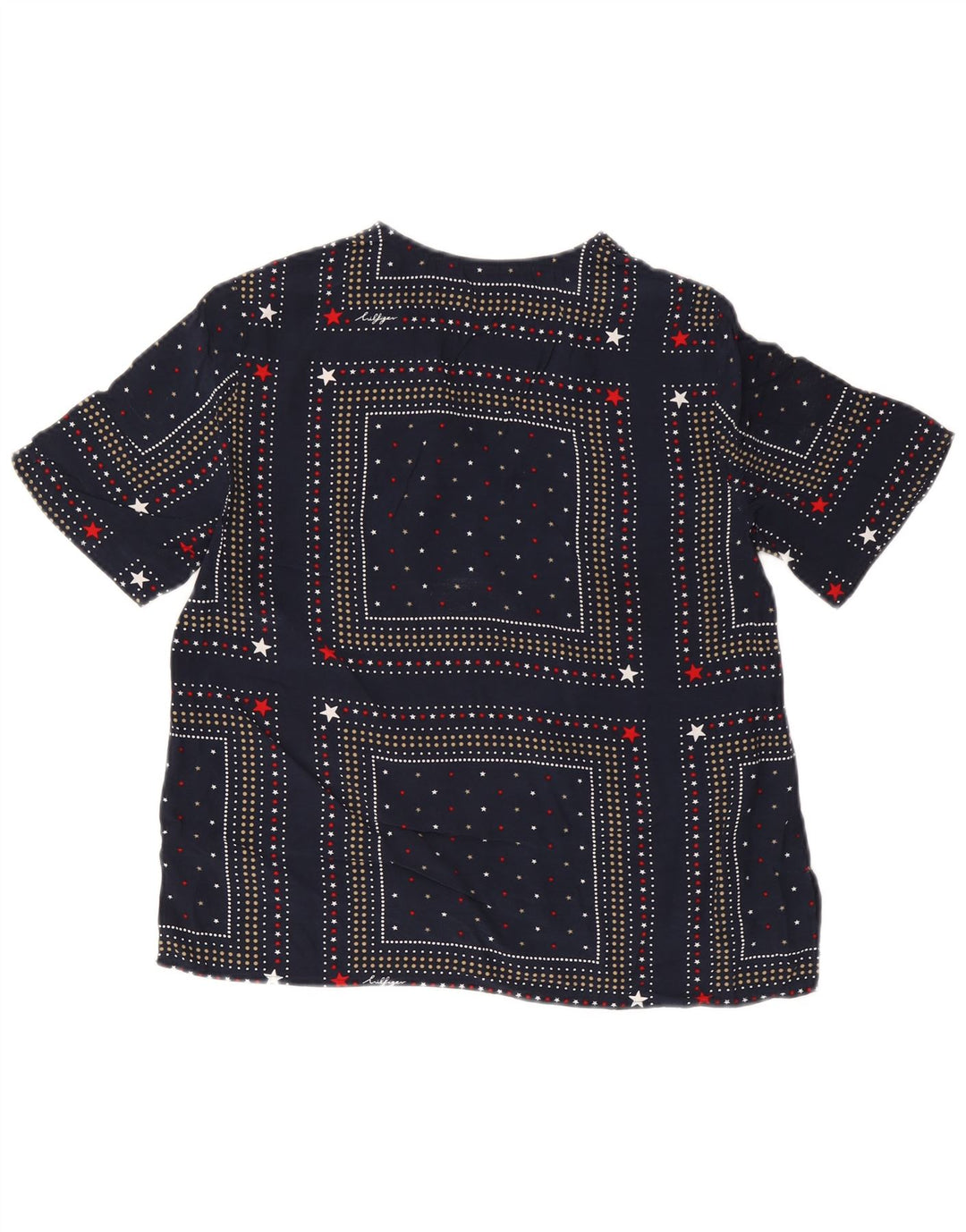 Bluză pentru femei Tommy Hilfiger Top US 6 Medium bleumarin pete