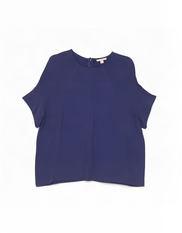 Bluză Cos Femei Top EU 40 Medium Bleumarin Viscoză