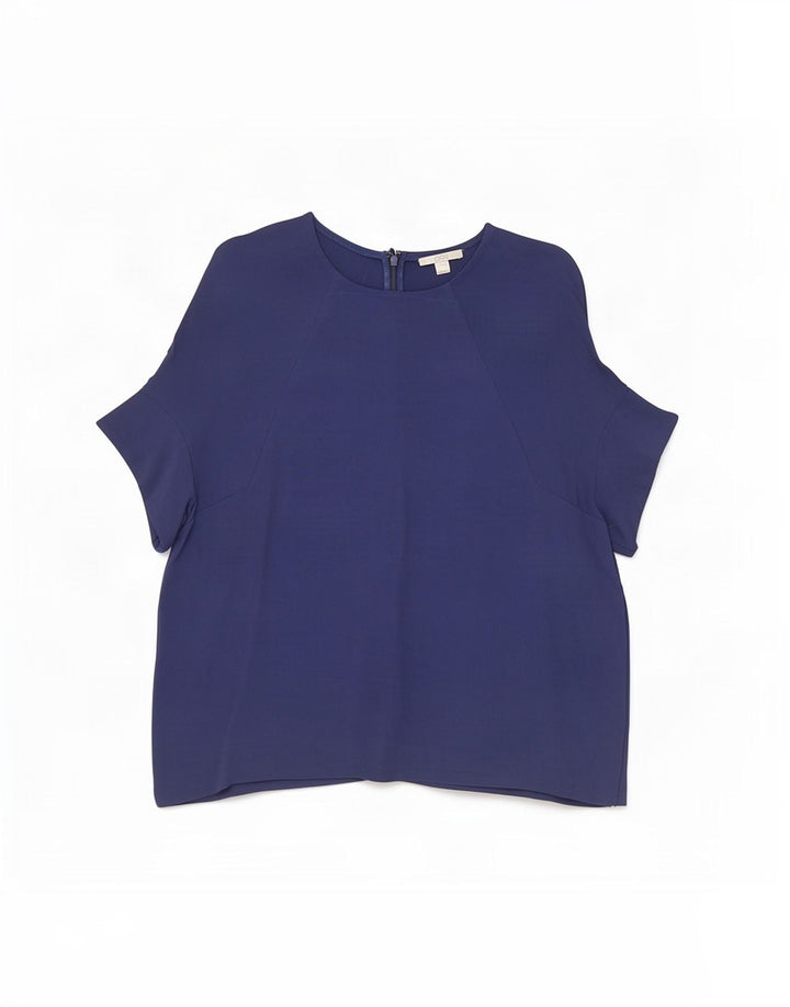 Bluză Cos Femei Top EU 40 Medium Bleumarin Viscoză