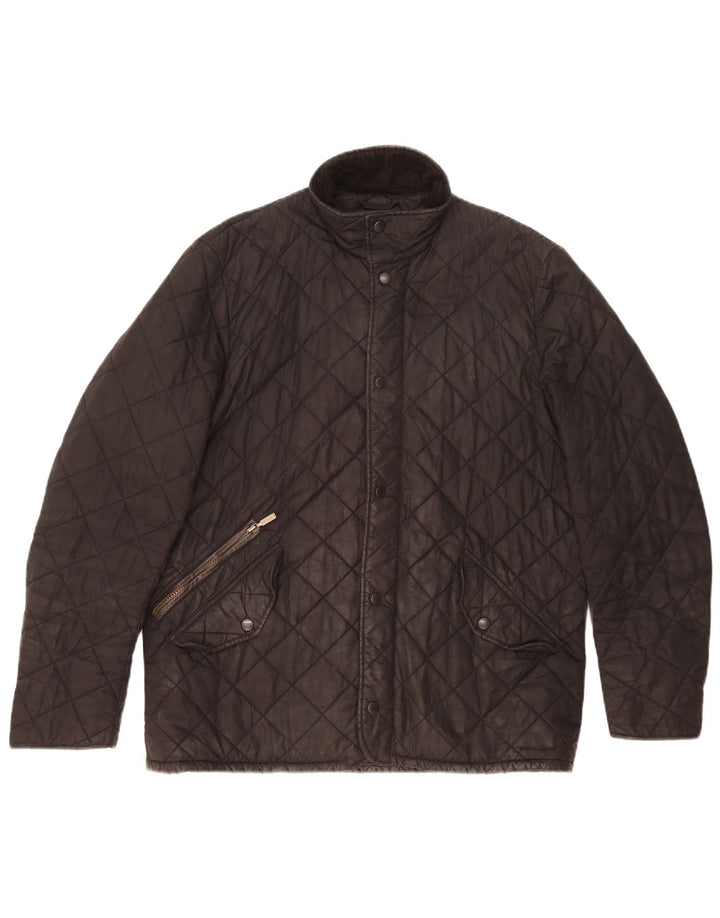 Jachetă matlasată pentru bărbați Barbour UK 40 Large Black