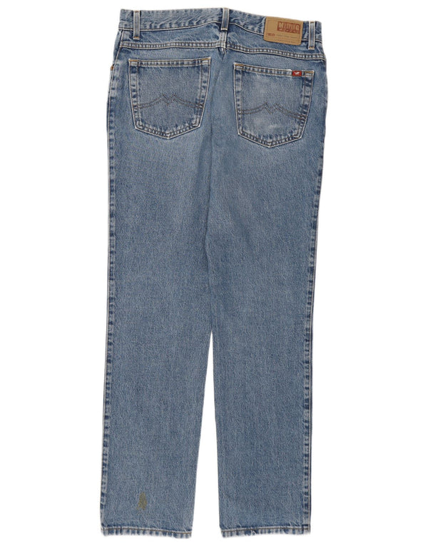 MUSTANG Blugi pentru bărbați drepte W33 L30 Bumbac albastru