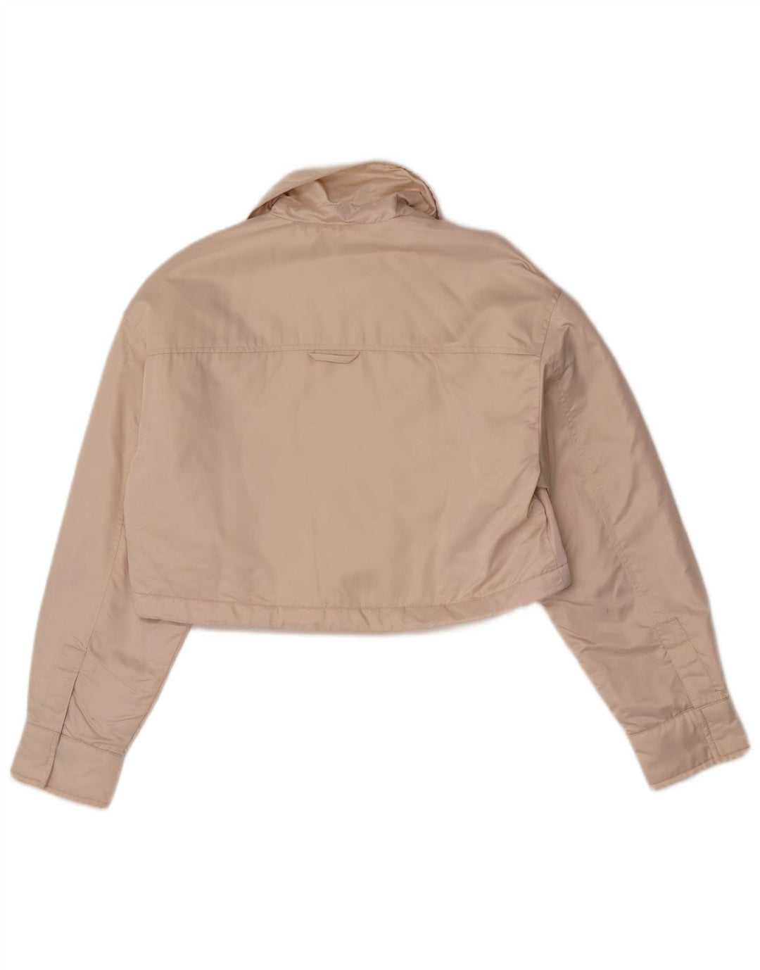 Jachetă Bolero supradimensionată pentru femei Zara UK 6 XS Poliester alb