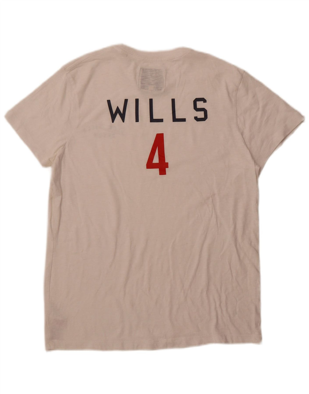 JACK WILLS Tricou grafic pentru bărbați Top mare din bumbac alb