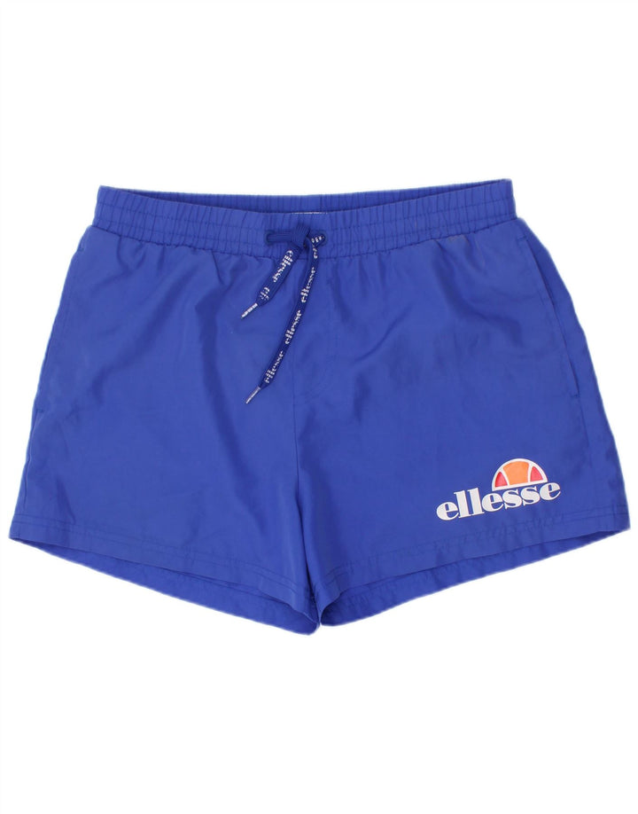 Pantaloni scurți de înot cu grafic pentru băieți Ellesse 11-12 ani poliester albastru