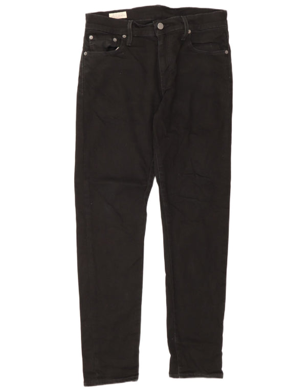 Blugi slim pentru bărbați Levi's W30 L30 bumbac negru