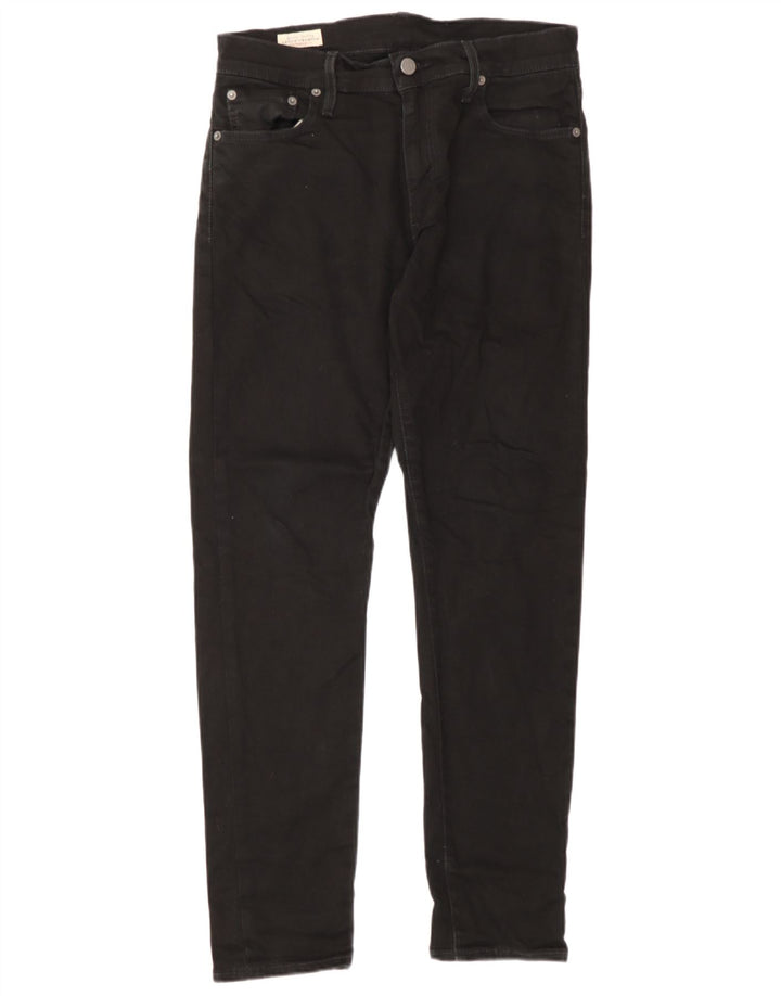 Blugi slim pentru bărbați Levi's W30 L30 bumbac negru