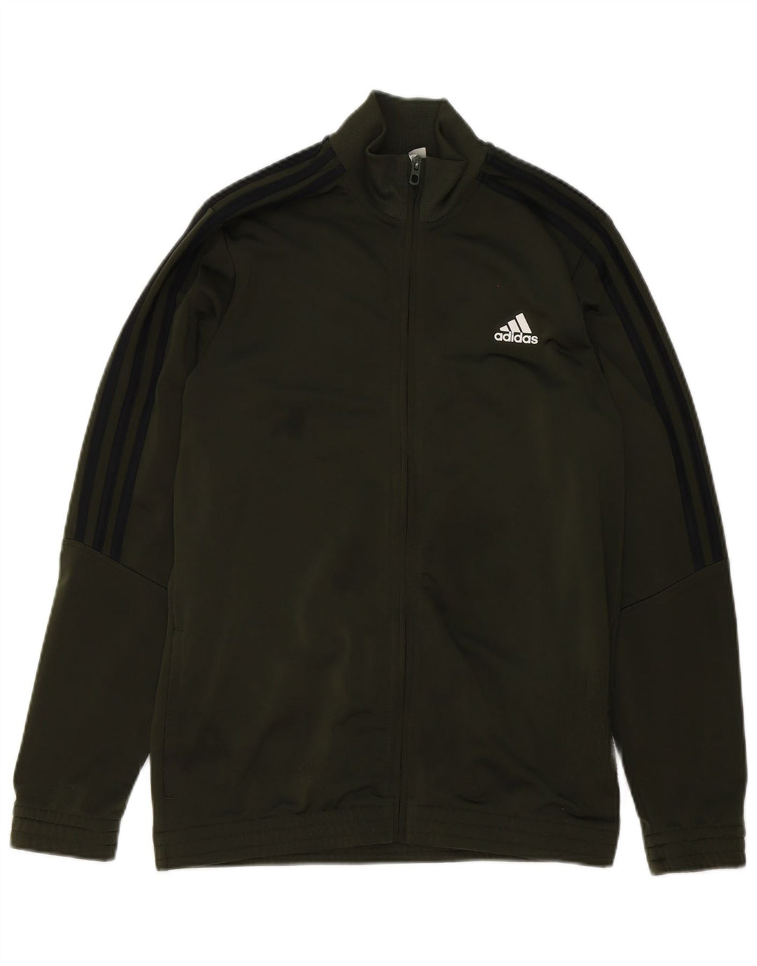Jachetă de trening pentru băieți Adidas 15-16 ani Poliester verde