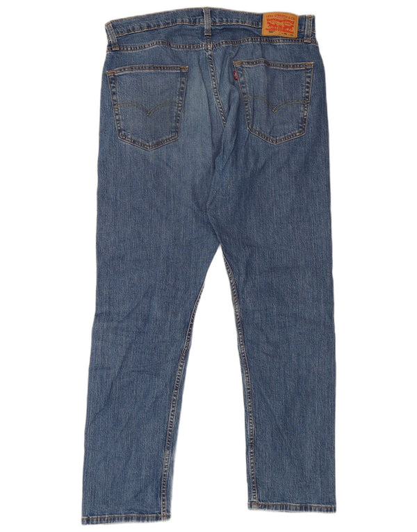 Blugi conici pentru bărbați Levi's 502 W36 L32 Bumbac albastru