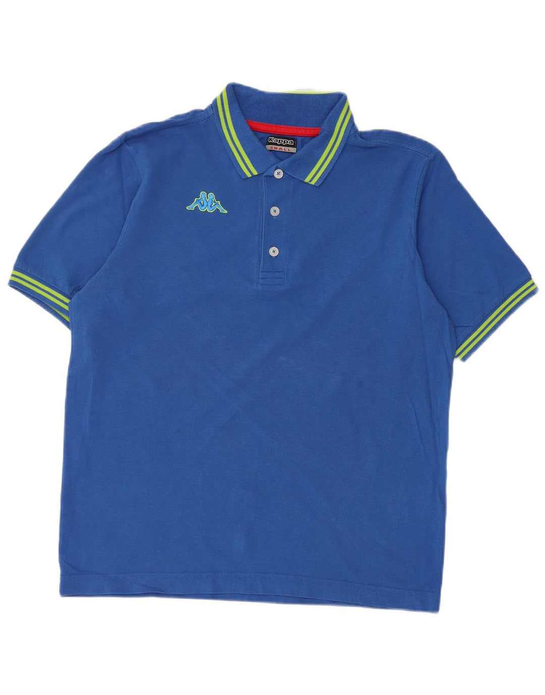 Cămașă polo pentru bărbați Kappa, bumbac cu dungi albastre