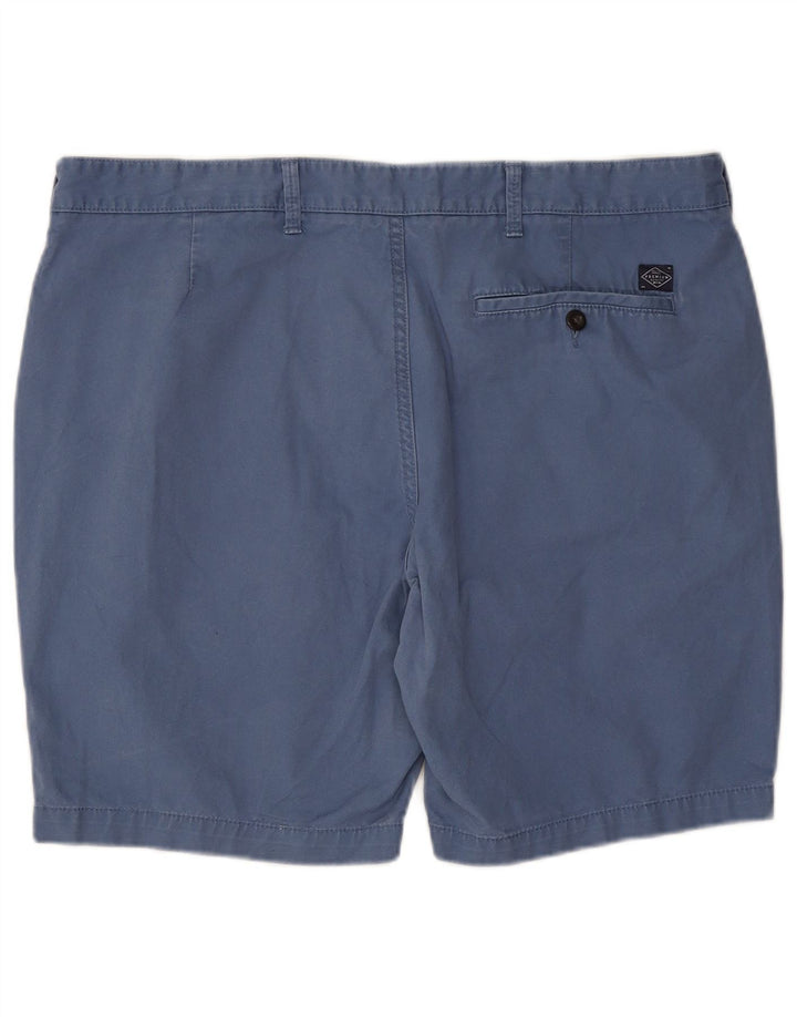 Pantaloni scurți chino pentru bărbați Marks & Spencer W38 XL, bumbac albastru