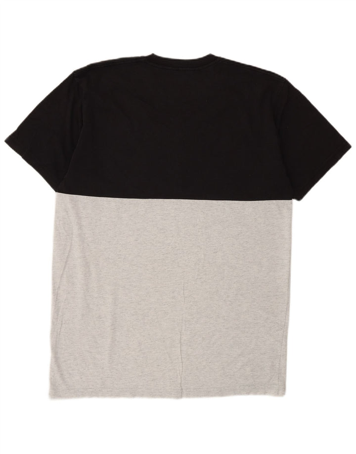 Tricou pentru bărbați Vans Classic Fit Top, gri mediu, bumbac color bloc
