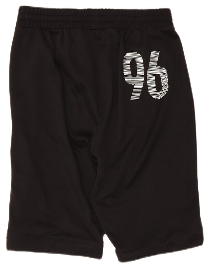 Pantaloni scurți sport pentru băieți Adidas 14-15 ani, negru, poliester