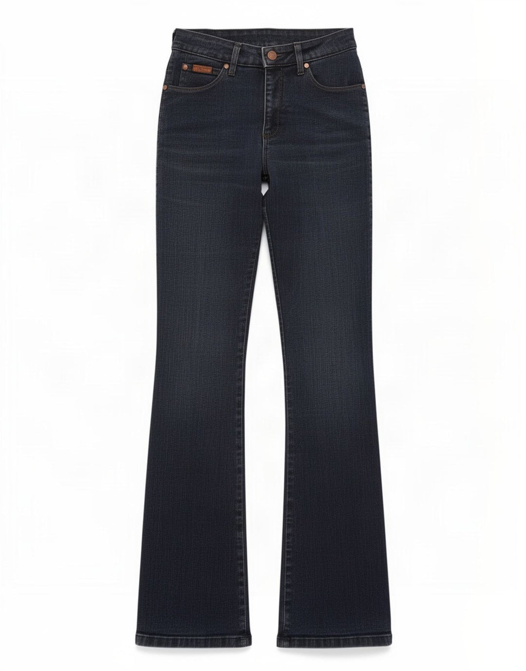 Blugi pentru femei Wrangler Bootcut Regular W28 L32 Bumbac bleumarin