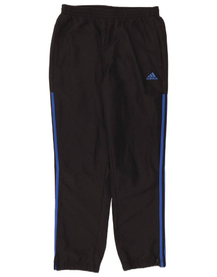 Pantaloni de trening Adidas pentru bărbați Joggeri poliester mediu negru