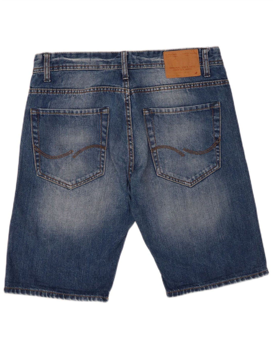 Pantaloni scurți din denim Jack & Jones pentru bărbați, mediu W32, bumbac albastru