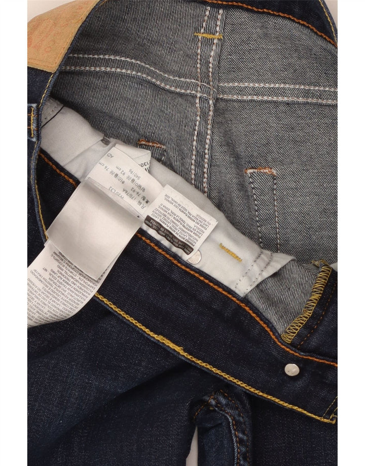 Blugi slim pentru femei Levi's W30 L32 bumbac bleumarin