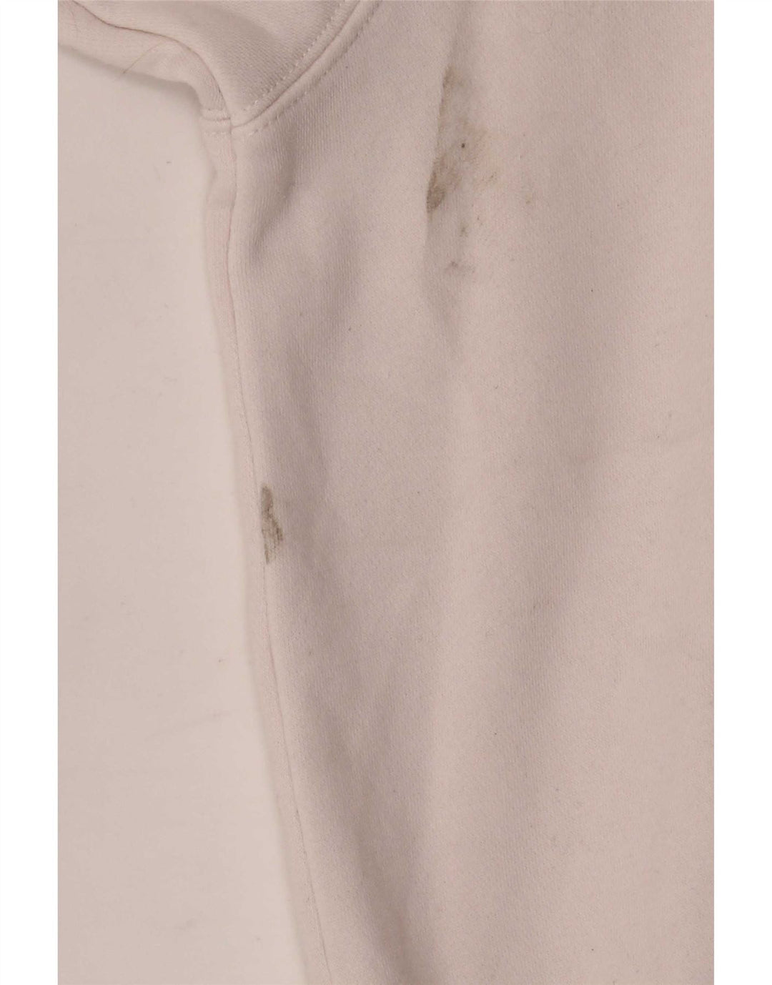 Pulover supradimensionat cu grafic Nike pentru femei UK 14 Bumbac alb mediu