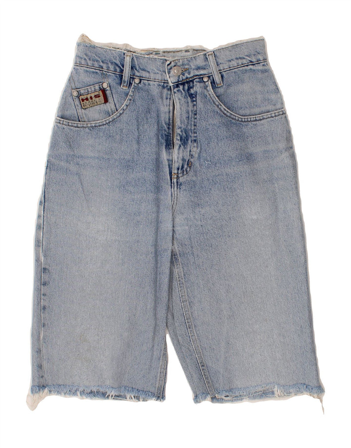 H.I.S Womens Bermuda Denim Shorts W26 Small Blue Vintage H.I.S and Second-Hand H.I.S from Messina Hembry 