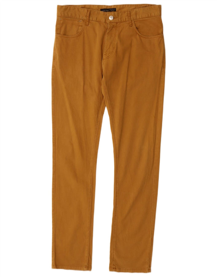Blugi pentru bărbați Zara Slim EU 40 Medium W31 L32 Bej Bumbac
