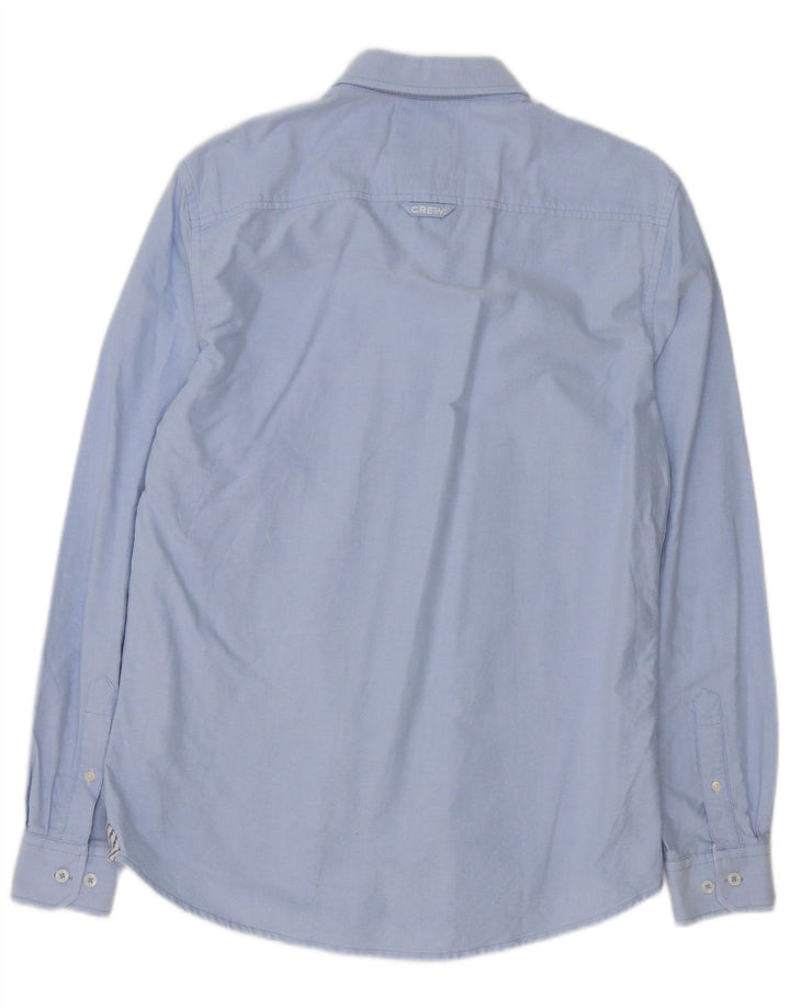 CREW CLOTHING Cămașă Slim Fit pentru bărbați Bumbac albastru mediu