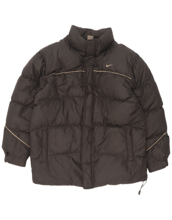 Jachetă căptușită pentru bărbați Nike UK 42 XL Poliester negru