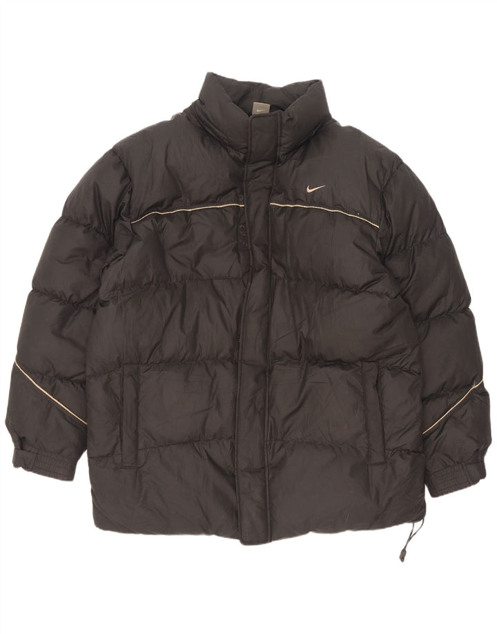 Jachetă căptușită pentru bărbați Nike UK 42 XL Poliester negru
