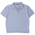 Tricou polo pentru bărbați Marks & Spencer, bumbac albastru mediu