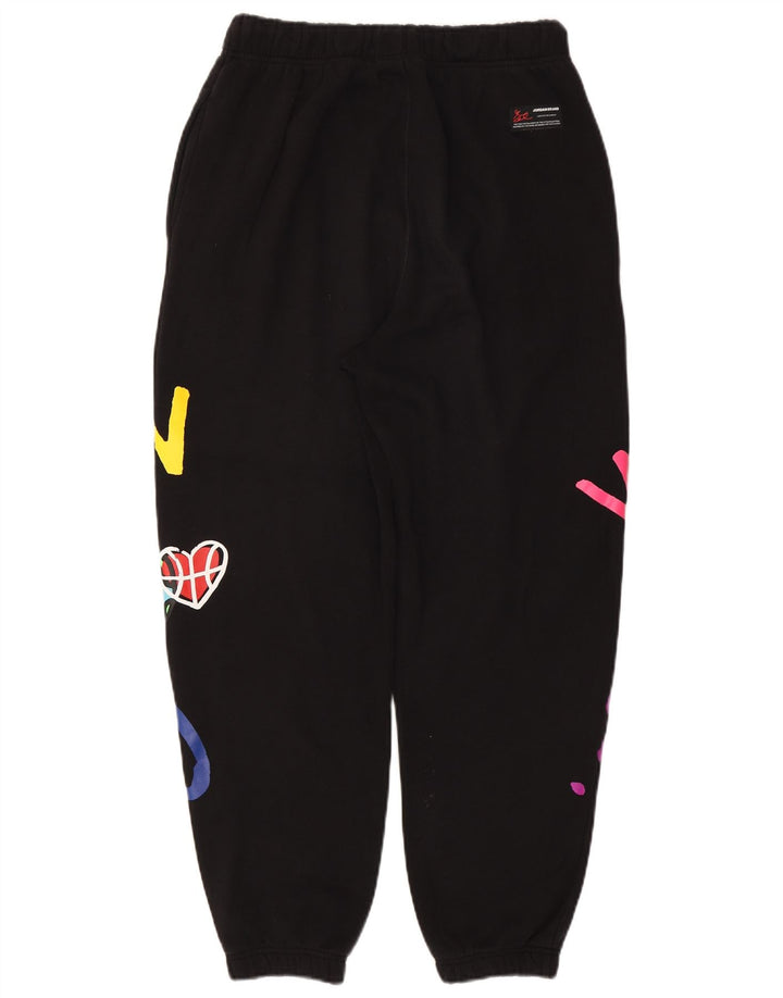 Pantaloni de trening Jordan grafic pentru bărbați Pantaloni de jogging, bumbac mediu negru