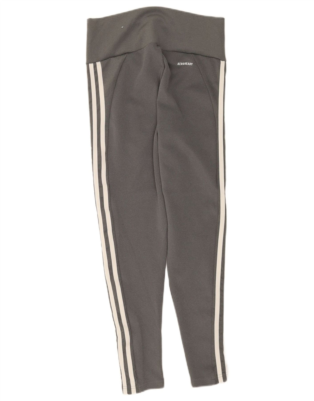 Leggings pentru femei Aeroready Crop Adidas UK 12/14 Poliester mediu gri