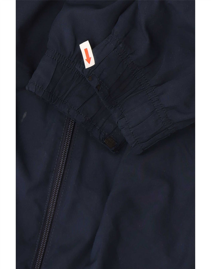 Jachetă de top pentru trening Nike Dri Fit pentru bărbați, poliester mediu albastru bleumarin