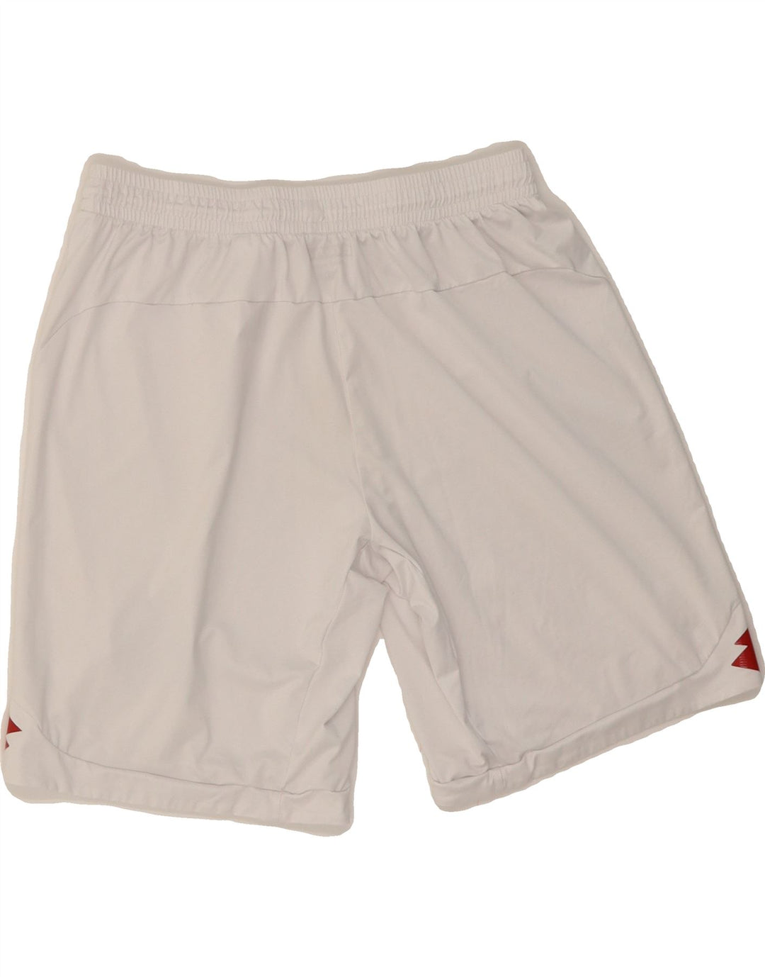 LOTTO Mens Graphic Sport Shorts Small  White Polyester Vintage Lotto and Second-Hand Lotto from Messina Hembry 