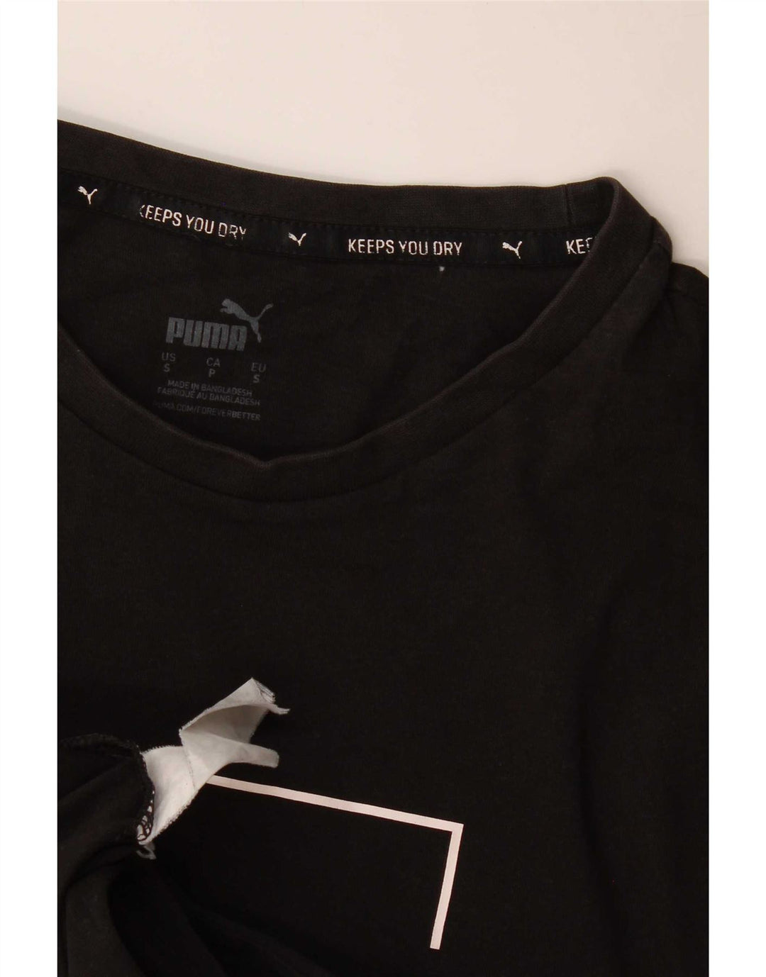 Tricou grafic Puma pentru bărbați Top Small Negru