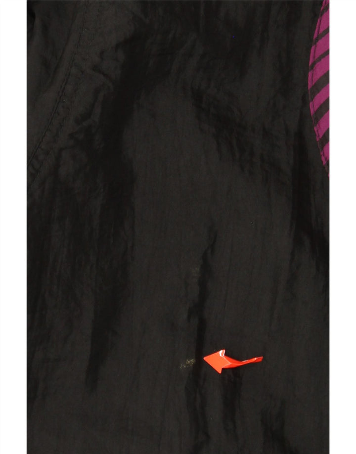 HEAD Jachetă de trening supradimensionată pentru femei UK 18 XL Negru Geometric