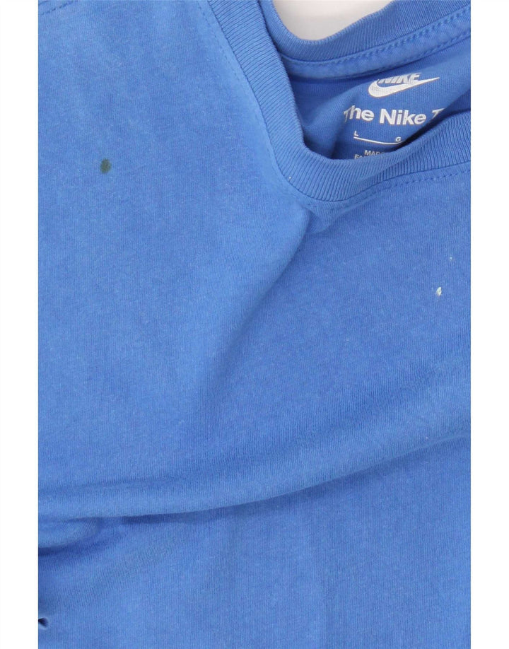 Tricou pentru bărbați Nike Top mare, albastru, bumbac