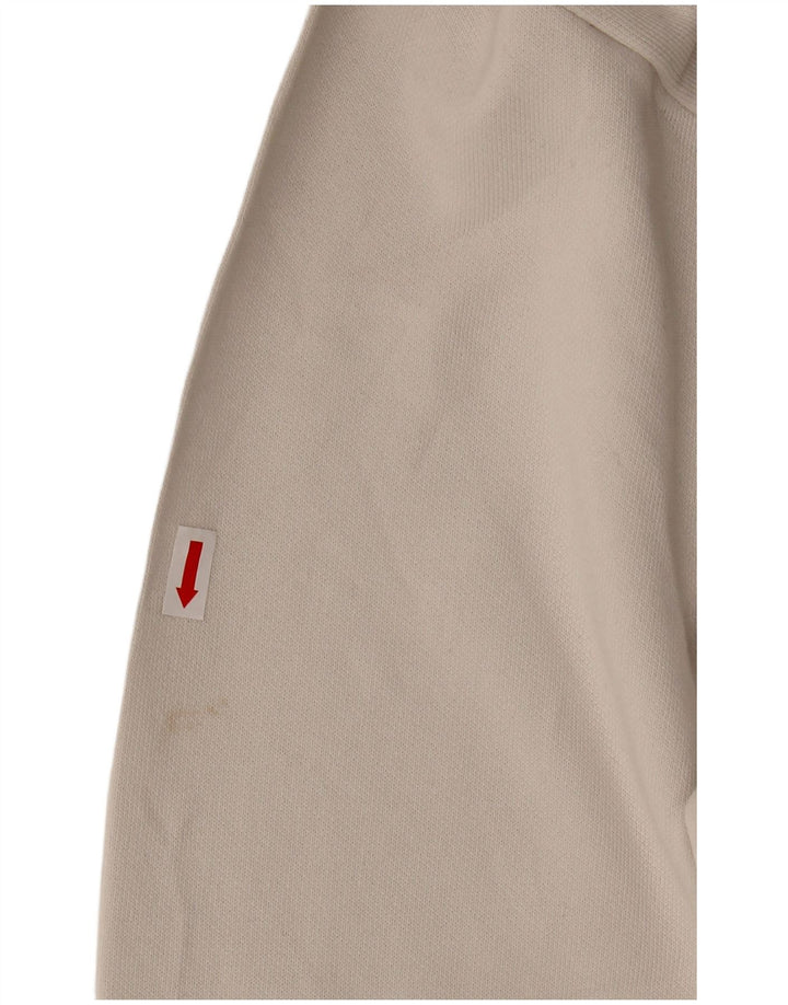 Pulover pentru damă CHAMPION Crop Graphic Pulover UK 14 Medium Bej