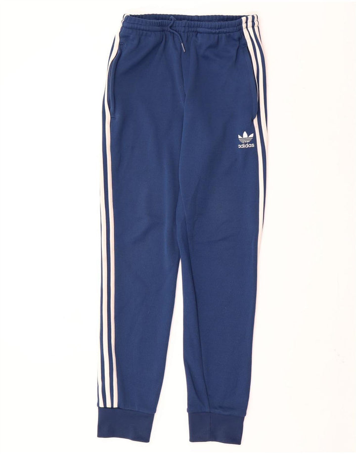 Pantaloni de trening pentru bărbați ADIDAS Pantaloni de jogging Mediu, bleumarin, poliester