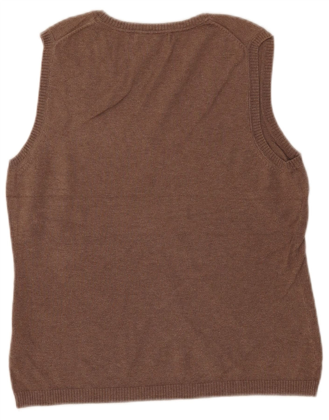 Boden Womens Vest Tank Top UK 12 Medium Brown Bumbac