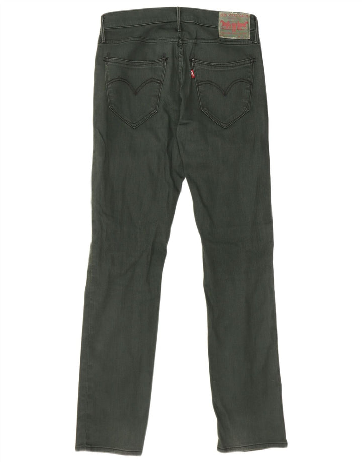 Blugi Levi's 511 Slim pentru femei W29 L32 bumbac verde