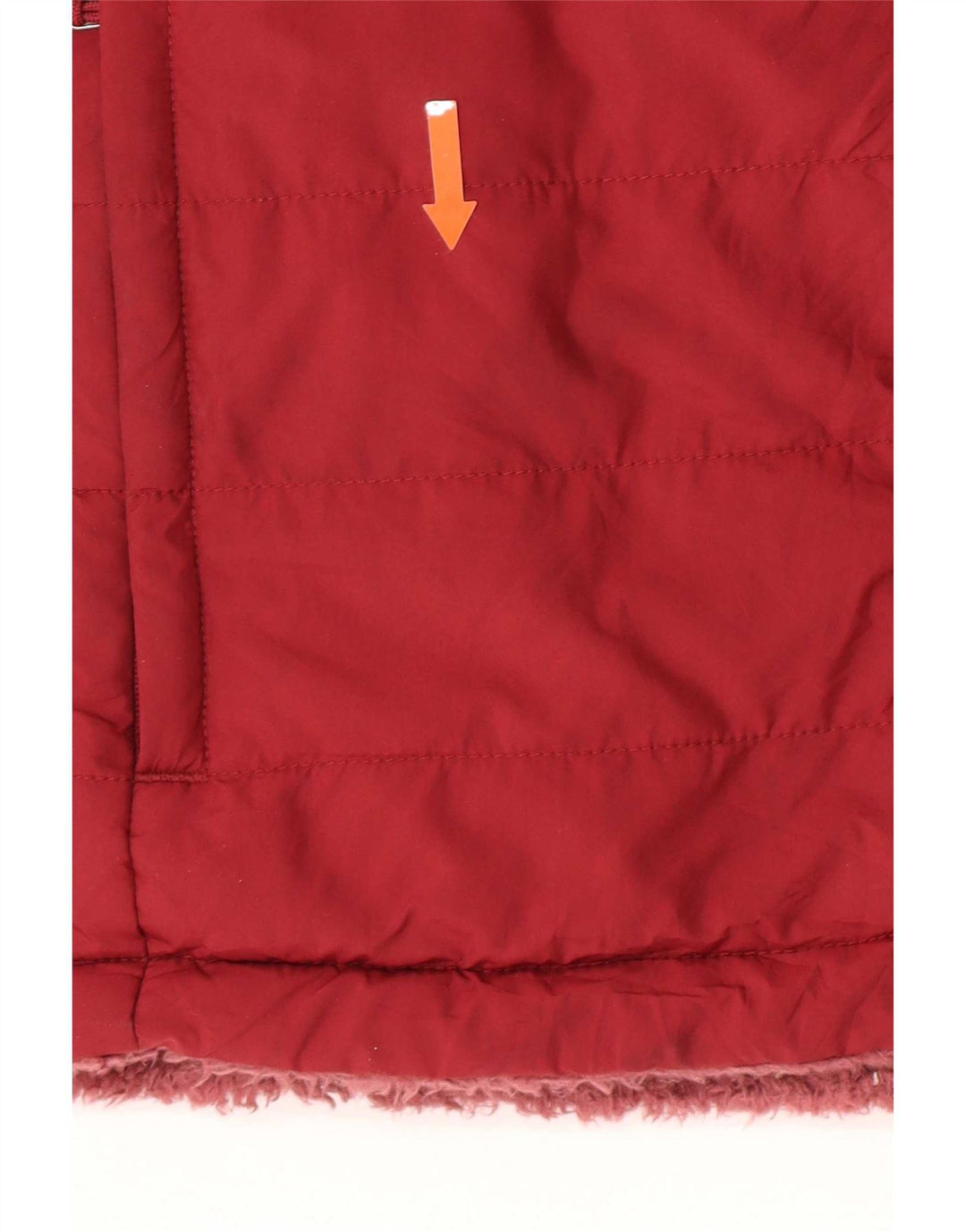 Jachetă căptușită reversibilă pentru femei The North Face UK10 Small Burgundy