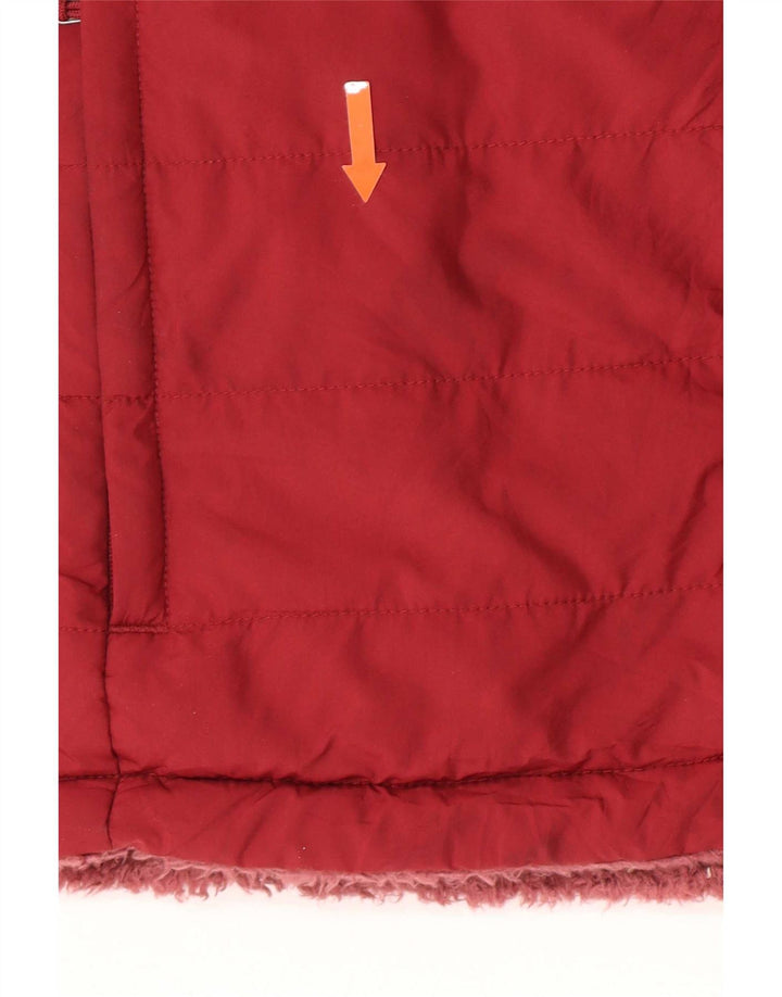 Jachetă căptușită reversibilă pentru femei The North Face UK10 Small Burgundy