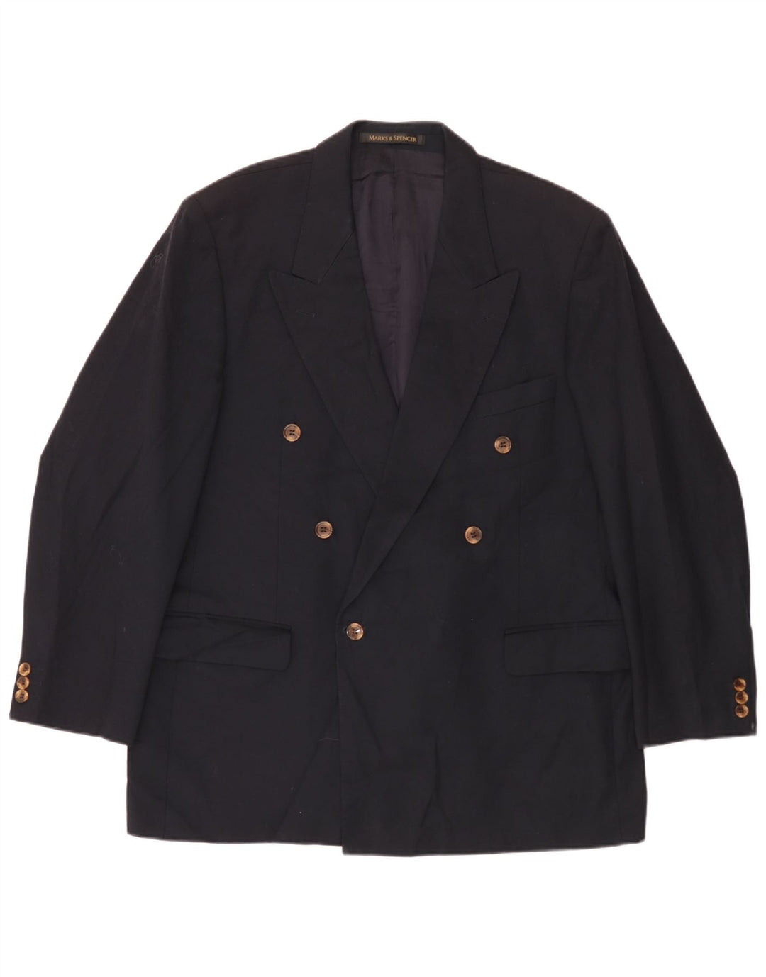 Marks & Spencer jachetă pentru bărbați cu două piepturi, UK 44 XL bleumarin