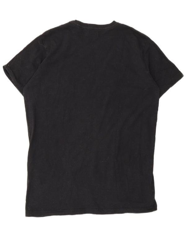 Tricou grafic pentru bărbați Diesel Top mare negru