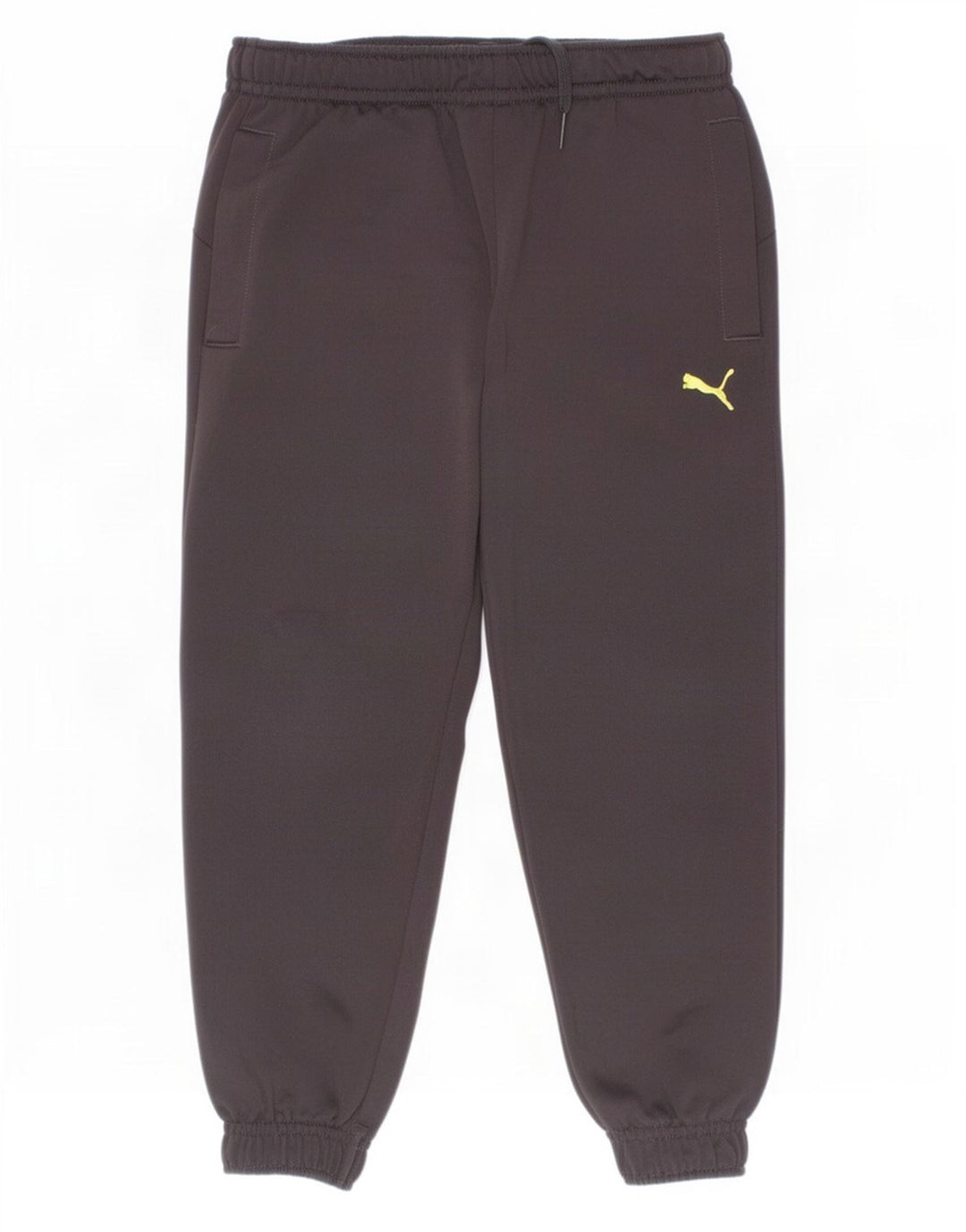 Puma Băieți Pantaloni Trening Pantaloni Joggeri 5-6 Ani Poliester Negru