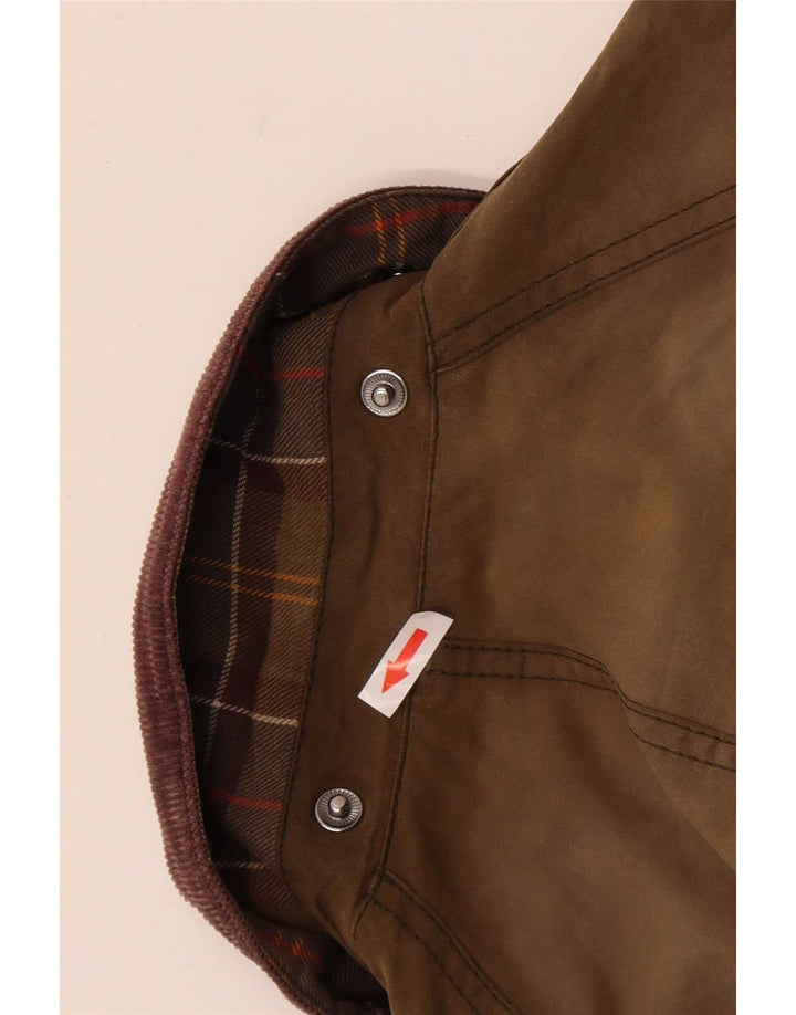 Jachetă pentru femei Barbour din bumbac cerat UK 14 Maro mare