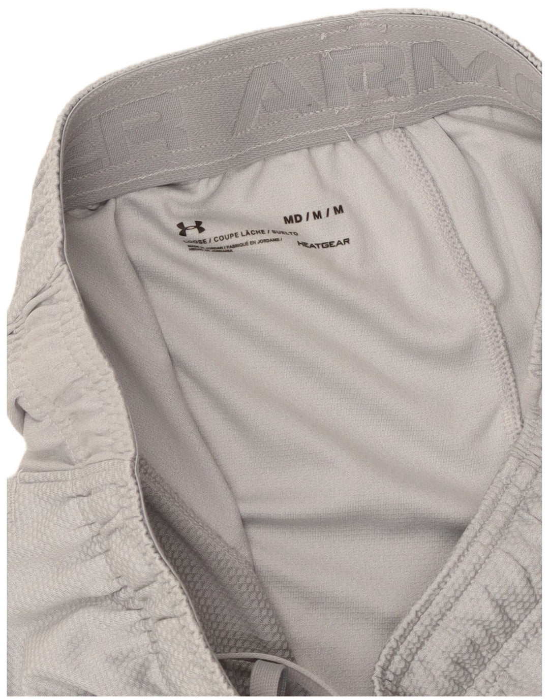 Pantaloni scurți sport Under Armour Heat Gear pentru bărbați, gri mediu