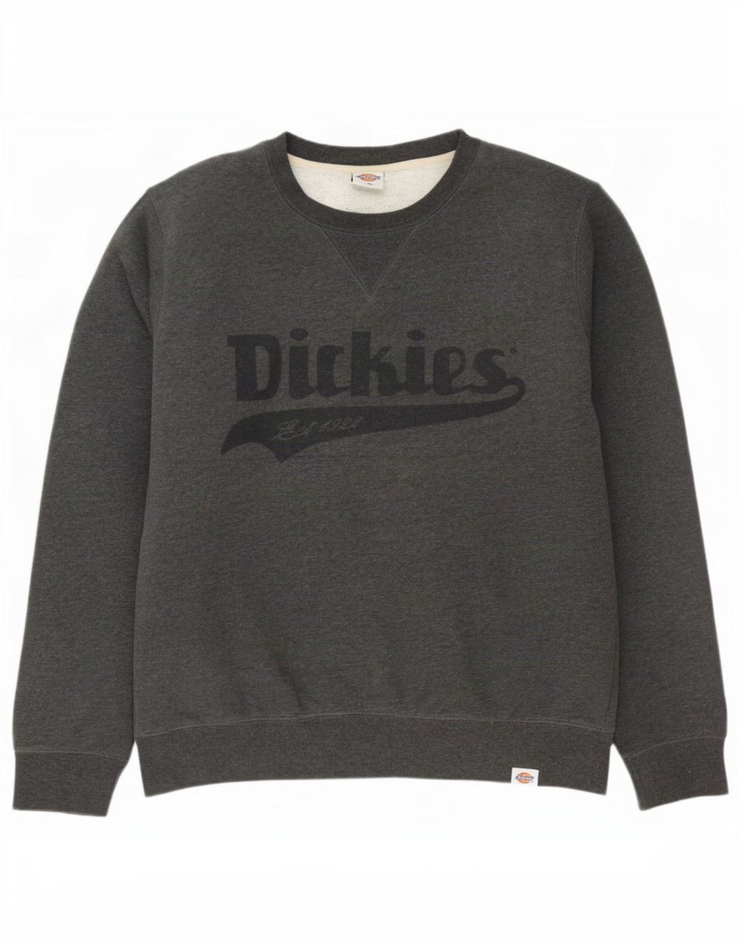 Hanorac grafic pentru bărbați Dickies Pulover mare bumbac gri