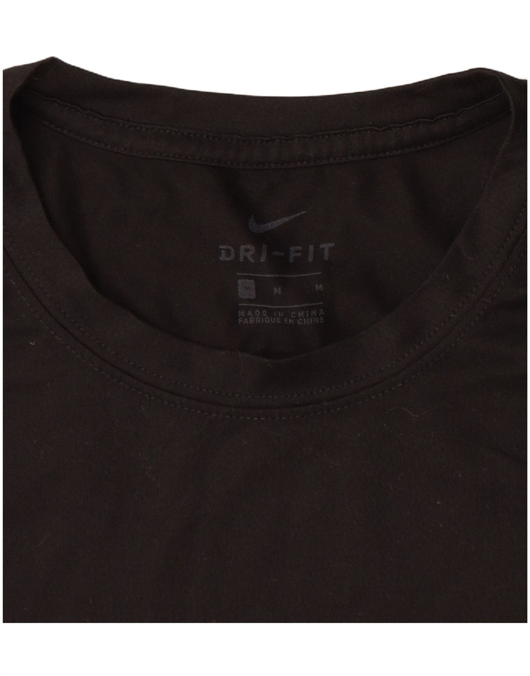 Tricou Nike Dri Fit pentru bărbați Top Mediu Negru Poliester